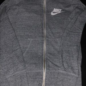 Nike grey women’s sweatshirt sm